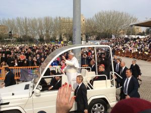 Papa Francesco in visita a Napoli